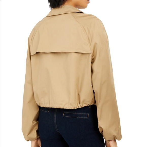 INC Drawstring Bomber Jacket - Picture 4 of 8